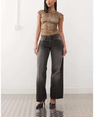 Motel Parallel Jeans Met Lage Taille - Meerkleurig