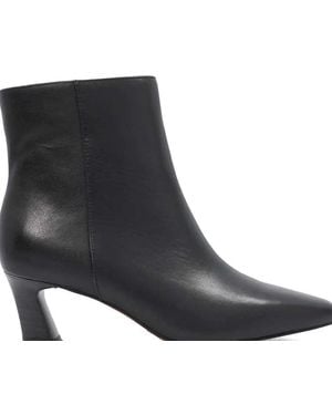Dune Wide Fit Wf Overly Ankle Boots - Black