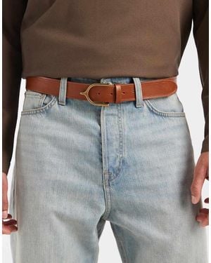 Jack & Jones Gold Buckle Belt - Grey