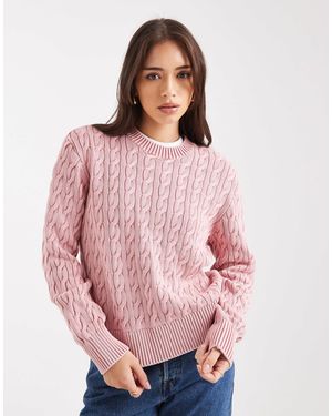 Levi's – boyfriend-strickpullover - Pink