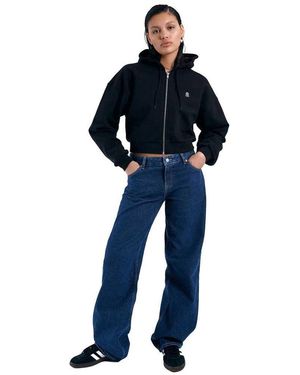 Dr. Denim Ethel Zip Hoodie - Blue