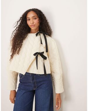 Ghospell – cropped-steppjacke - Blau