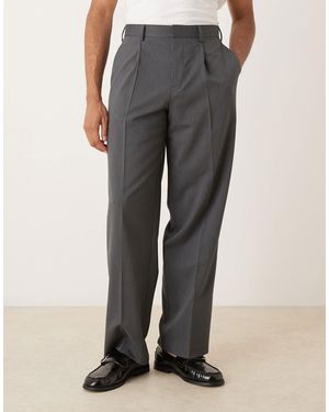 ASOS Wide Leg Pants - Gray