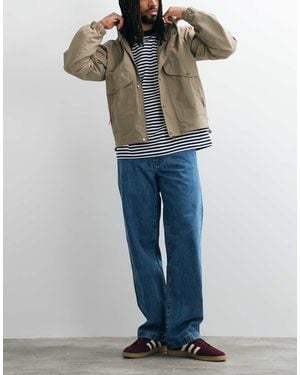 Wrangler Vaqueros Denim Superloose En Lavado Medio-Azul