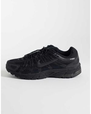Nike P-6000 Tech Sneakers Met Speed Lace - Blauw
