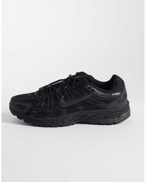 Nike Zapatillas De Deporte P-6000 Tech Con Cordones Rápidos En - Azul