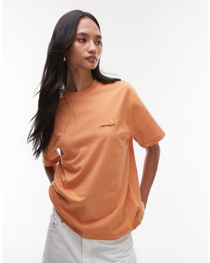 Carhartt – american – t-shirt - Orange