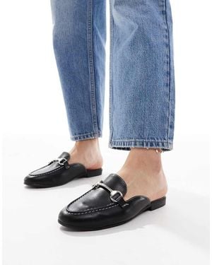 New Look Backless Snaffle Loafer - Blue