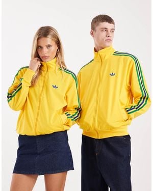 adidas Originals Firebird Track Top - Yellow