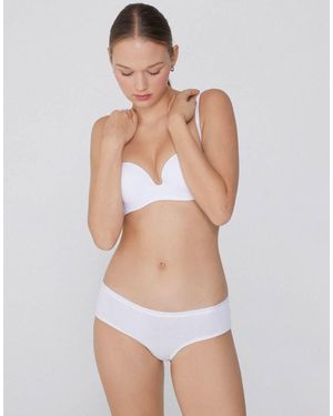 Tezenis Cotton French Knickers - White