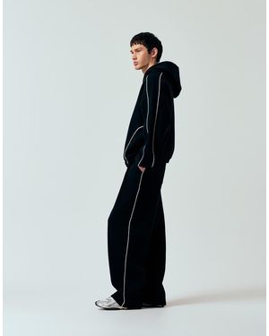 ASOS Co-ord Super baggy jogger With Side Piping - Black