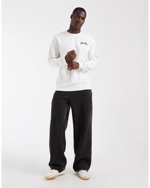 Stan Ray T-shirt à manches courtes avec logo et imprimé au dos - noir - Blanc
