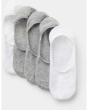 Tezenis 5 Pairs Of Cotton Shoe Liners - White