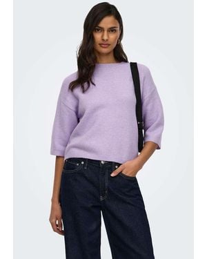 Jdy Jersey De Punto En-Morado
