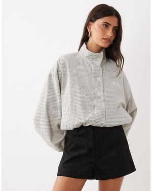 ASOS Suedette Micro Shorts - Grey