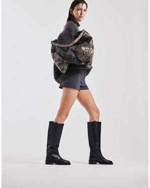 Tony Bianco Tessa Riding Knee Boots - Black