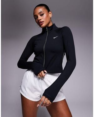 Nike Gym Life Swoosh Double Zip Jacket - Blue