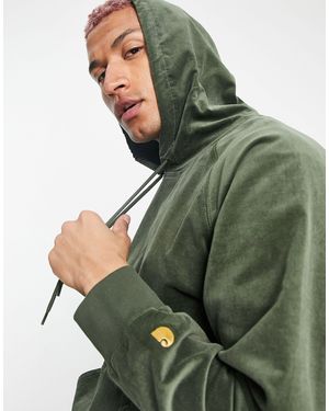 Carhartt Corduroy Hoodie - Green