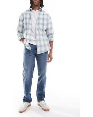 Calvin Klein – gerade geschnittene jeans - Blau