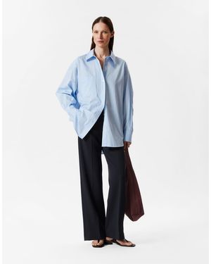 & Other Stories Tailored Flared Trousers - Black