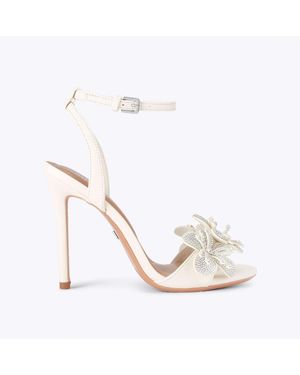 KG by Kurt Geiger Saskia Heeled Sandals - White