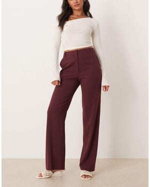 ASOS Tailored Slim Straight Leg Trousers