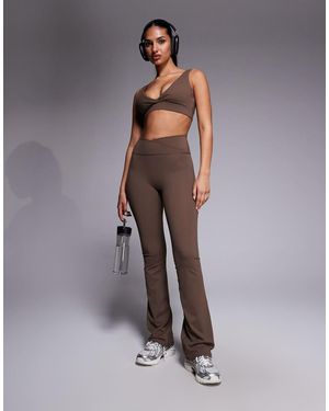 MONTIREX Powder Studio Wrap leggings - Grey