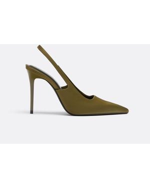 Stradivarius Slingback-schuhe mit absatz - Grün