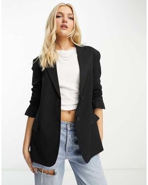 Monki Oversized Dad Blazer - Black