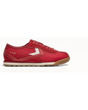 Bershka Retro Trainers - Red