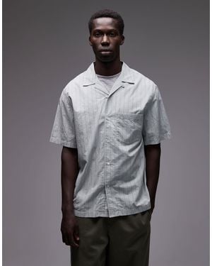 ARKET – oversize-hemd aus popeline - Grau