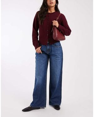 Daisy Street Low Rise baggy Jean - Blue