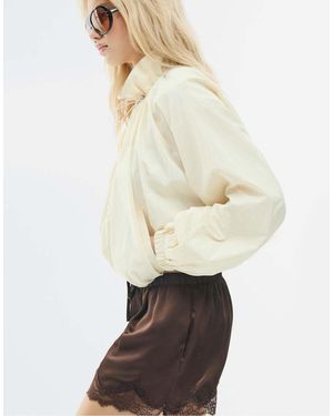 Stradivarius Technisch Hoogsluitend Jack - Naturel