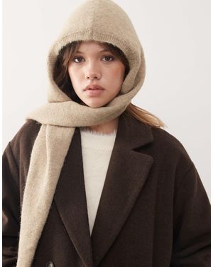 Weekday Scarf With Hood - Black
