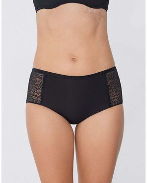 Tezenis High-Waisted Knickers - Black