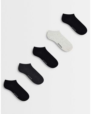 Cotton On – 5er-pack knöchelsocken - Weiß