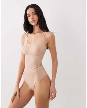 New Look – formender, nahtloser body - Natur