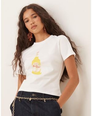 Never Fully Dressed Honey Baby Tee - Natural