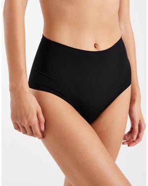 Vero Moda Onderbroek Met Hoge Taille - Zwart
