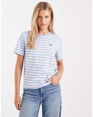 Lacoste Stripe T-shirt - Blue