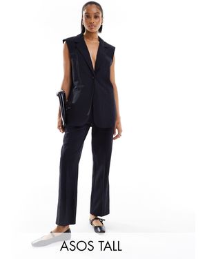 ASOS Asos design tall – elegante hose - Blau