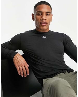 Calvin klein maglia maniche lunghe best sale
