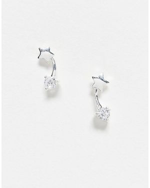 Kingsley Ryan Crystal Shooting Star Stud Earrings - Blue