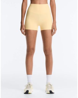 Oysho Comfortlux High-Rise 10Cm Hot Trousers - Natural