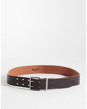 Levi's Potrero Leather Belt - Brown
