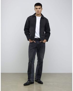 River Island Washed Bootcut Jeans - Black