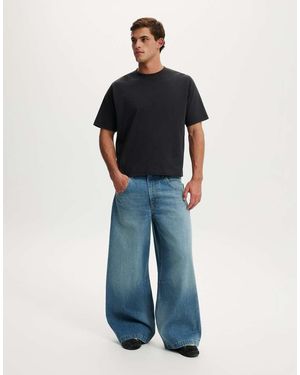 Cotton On Y2K Super Baggy Jean - Blue