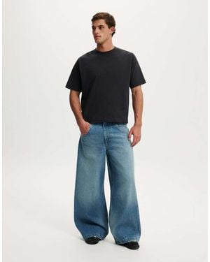 Cotton On Y2K Super Baggy Jean - Blue