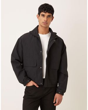 ASOS – oversize-jacke - Schwarz