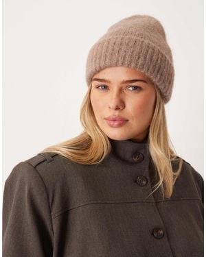 ASOS Alpaca-wool Blend Beanie - Black